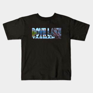 DOVE LAKE - Cradle Mountain TAS Snow Gum Kids T-Shirt